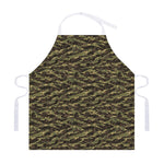 Tiger Stripe Camouflage Pattern Print Adjustable Apron