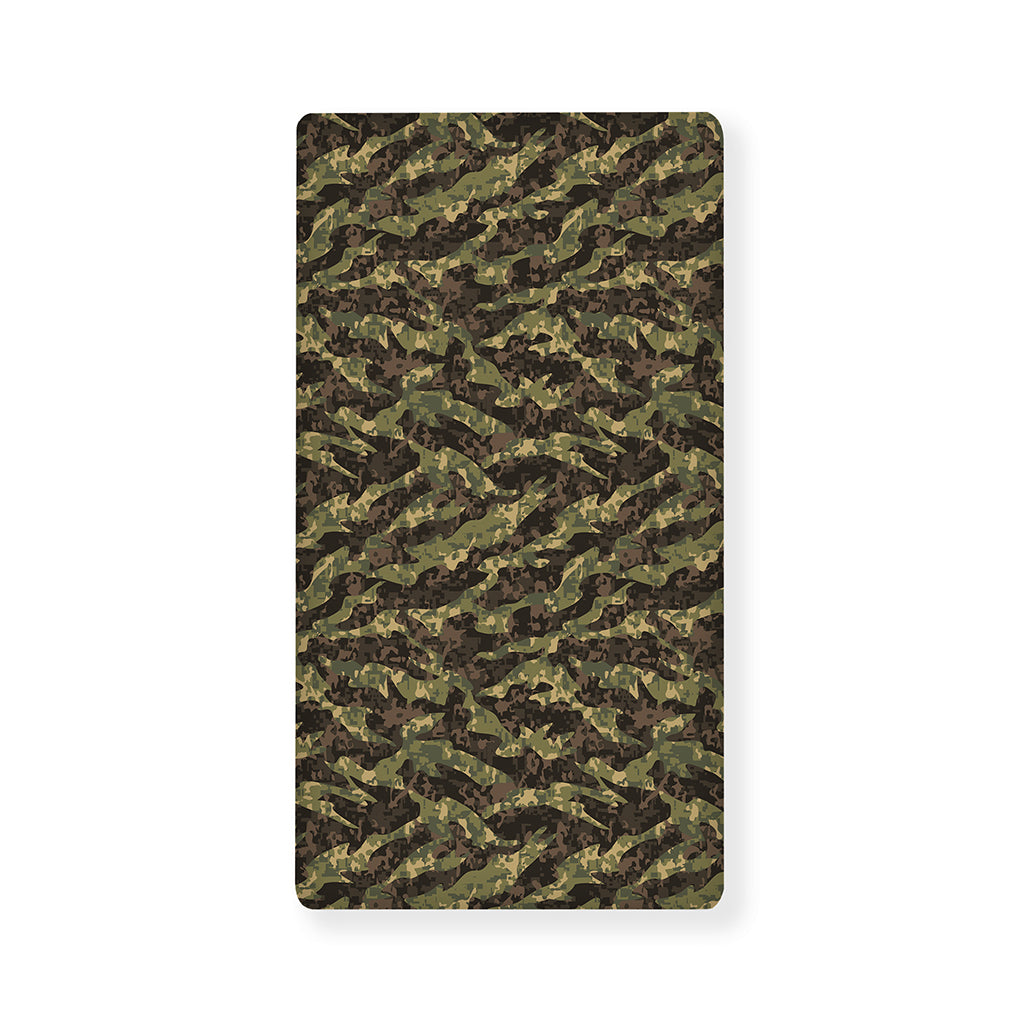 Tiger Stripe Camouflage Pattern Print Baby Crib Sheet