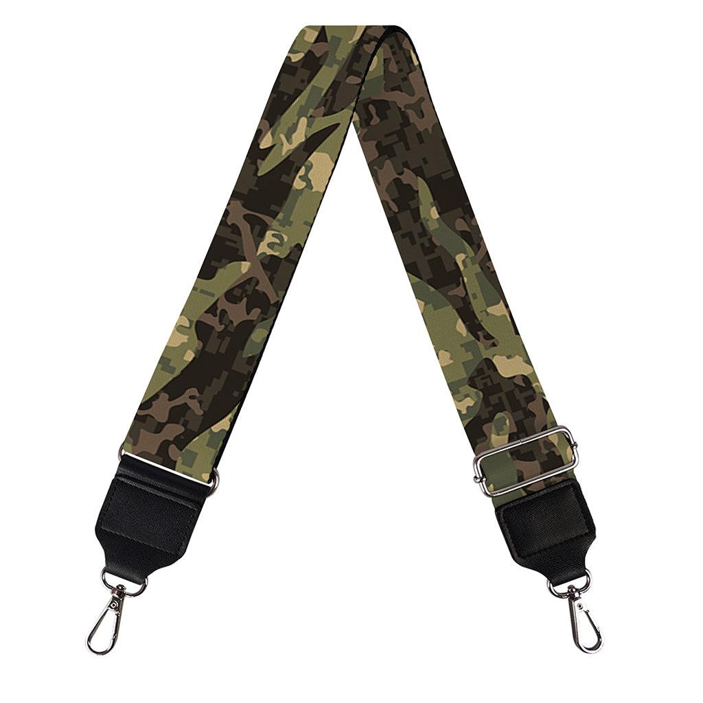 Tiger Stripe Camouflage Pattern Print Bag Strap