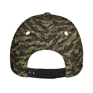 Tiger Stripe Camouflage Pattern Print Baseball Cap