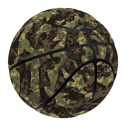 Tiger Stripe Camouflage Pattern Print Basketball