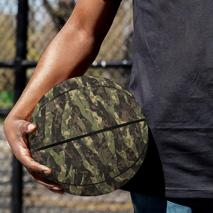 Tiger Stripe Camouflage Pattern Print Basketball