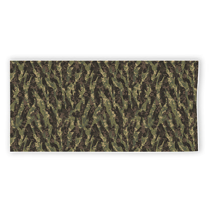 Tiger Stripe Camouflage Pattern Print Beach Towel