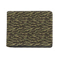 Tiger Stripe Camouflage Pattern Print Bifold Wallet