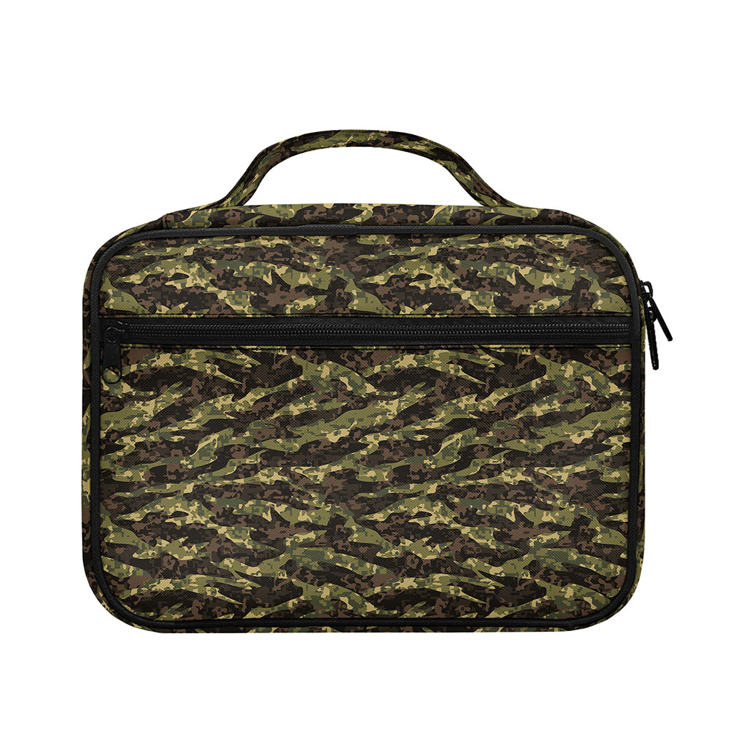 Tiger Stripe Camouflage Pattern Print Briefcase Bible Bag