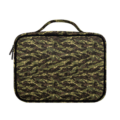 Tiger Stripe Camouflage Pattern Print Briefcase Bible Bag