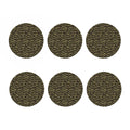 Tiger Stripe Camouflage Pattern Print Coaster Set