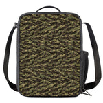 Tiger Stripe Camouflage Pattern Print Crossbody Lunch Bag