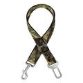 Tiger Stripe Camouflage Pattern Print Dog Seat Belt