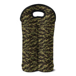 Tiger Stripe Camouflage Pattern Print Double Neoprene Wine Tote