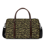 Tiger Stripe Camouflage Pattern Print Duffle Bag