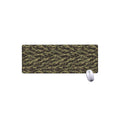 Tiger Stripe Camouflage Pattern Print Extended Mouse Pad