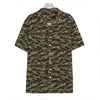 Tiger Stripe Camouflage Pattern Print Hawaiian Shirt