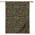 Tiger Stripe Camouflage Pattern Print House Flag