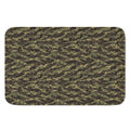 Tiger Stripe Camouflage Pattern Print Indoor Door Mat
