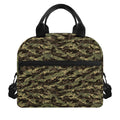 Tiger Stripe Camouflage Pattern Print Insulated Lunch Bag