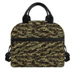 Tiger Stripe Camouflage Pattern Print Insulated Lunch Bag