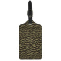 Tiger Stripe Camouflage Pattern Print Luggage Tag