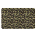 Tiger Stripe Camouflage Pattern Print Polyester Doormat
