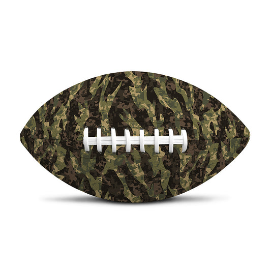 Tiger Stripe Camouflage Pattern Print Rugby Ball