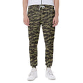 Tiger Stripe Camouflage Pattern Print Joggers