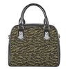 Tiger Stripe Camouflage Pattern Print Shoulder Handbag