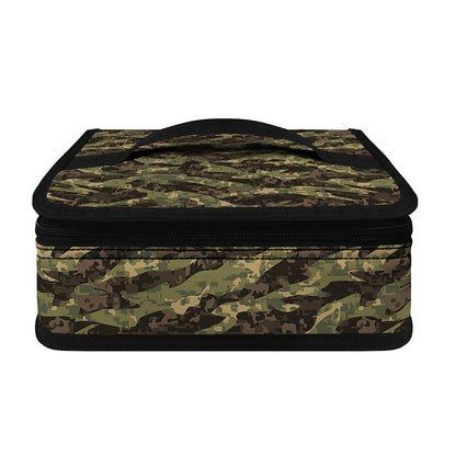 Tiger Stripe Camouflage Pattern Print Small Lunch Bag