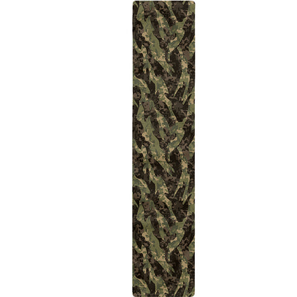Tiger Stripe Camouflage Pattern Print Table Runner