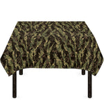 Tiger Stripe Camouflage Pattern Print Tablecloth