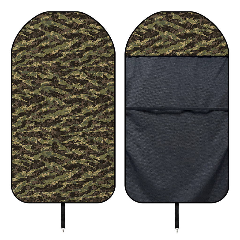 Tiger Stripe Camouflage Pattern Print Waterproof Car Seat Cover