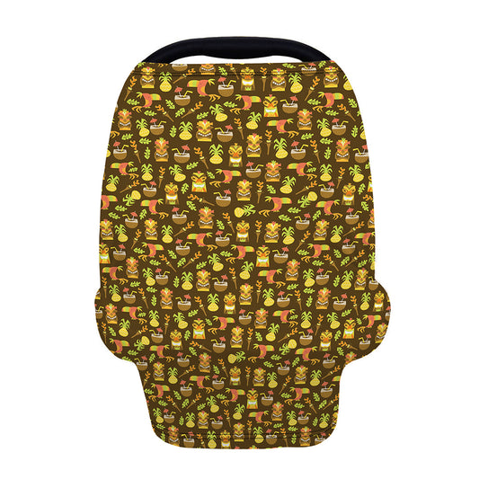 Tiki Luau Pattern Print Baby Seat Cover