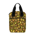 Tiki Luau Pattern Print Bible Tote Bag