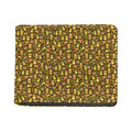 Tiki Luau Pattern Print Bifold Wallet