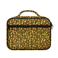 Tiki Luau Pattern Print Briefcase Bible Bag