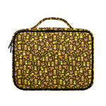 Tiki Luau Pattern Print Briefcase Bible Bag