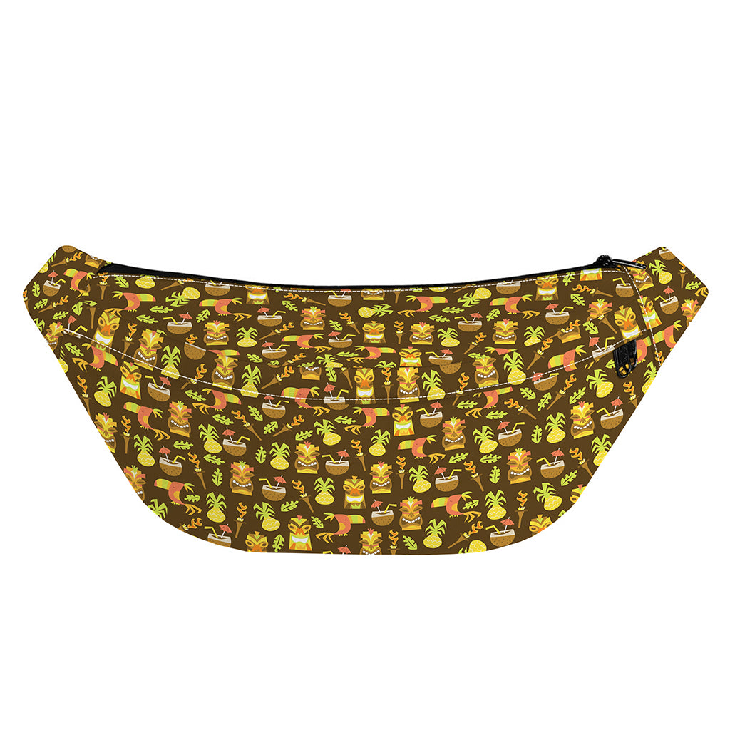 Tiki Luau Pattern Print Fanny Pack