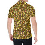Tiki Luau Pattern Print Men's Shirt