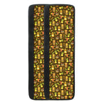 Tiki Luau Pattern Print Refrigerator Handle Covers