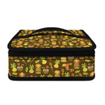 Tiki Luau Pattern Print Small Lunch Bag