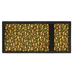 Tiki Luau Pattern Print Trifold Wallet