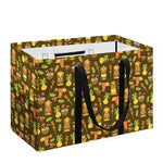 Tiki Luau Pattern Print Utility Tote Bag