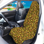 Tiki Luau Pattern Print Waterproof Car Seat Cover