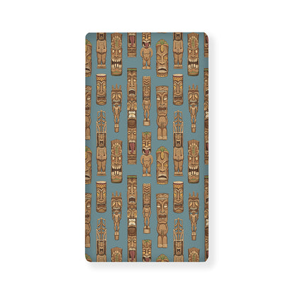 Tiki Totem Pattern Print Baby Crib Sheet