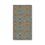 Tiki Totem Pattern Print Baby Crib Sheet
