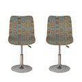 Tiki Totem Pattern Print Bar Stool Covers