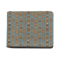 Tiki Totem Pattern Print Bifold Wallet