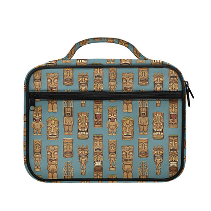 Tiki Totem Pattern Print Briefcase Bible Bag