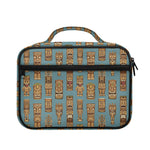 Tiki Totem Pattern Print Briefcase Bible Bag