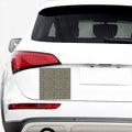 Tiki Totem Pattern Print Car Sticker