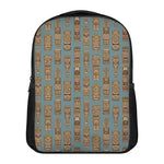 Tiki Totem Pattern Print Casual Backpack